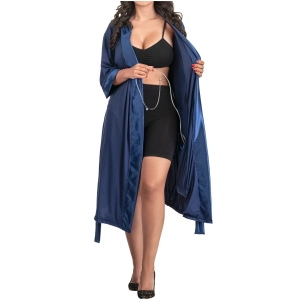 Be Shapy 401VINSM Women Surgical Recovery Robes Post Surgery Mastectomy Pajamas