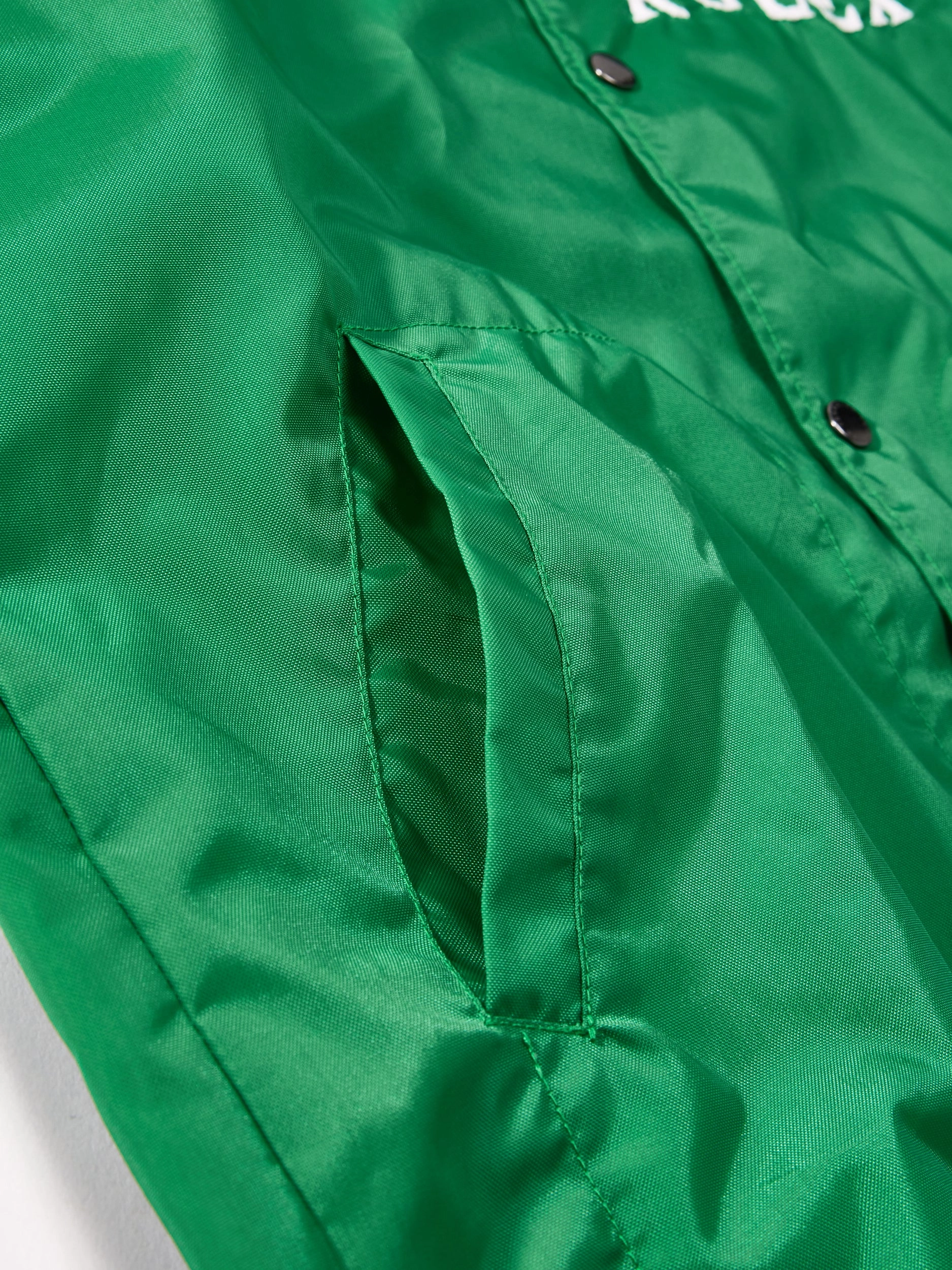 COACHES JACKET - GREEN