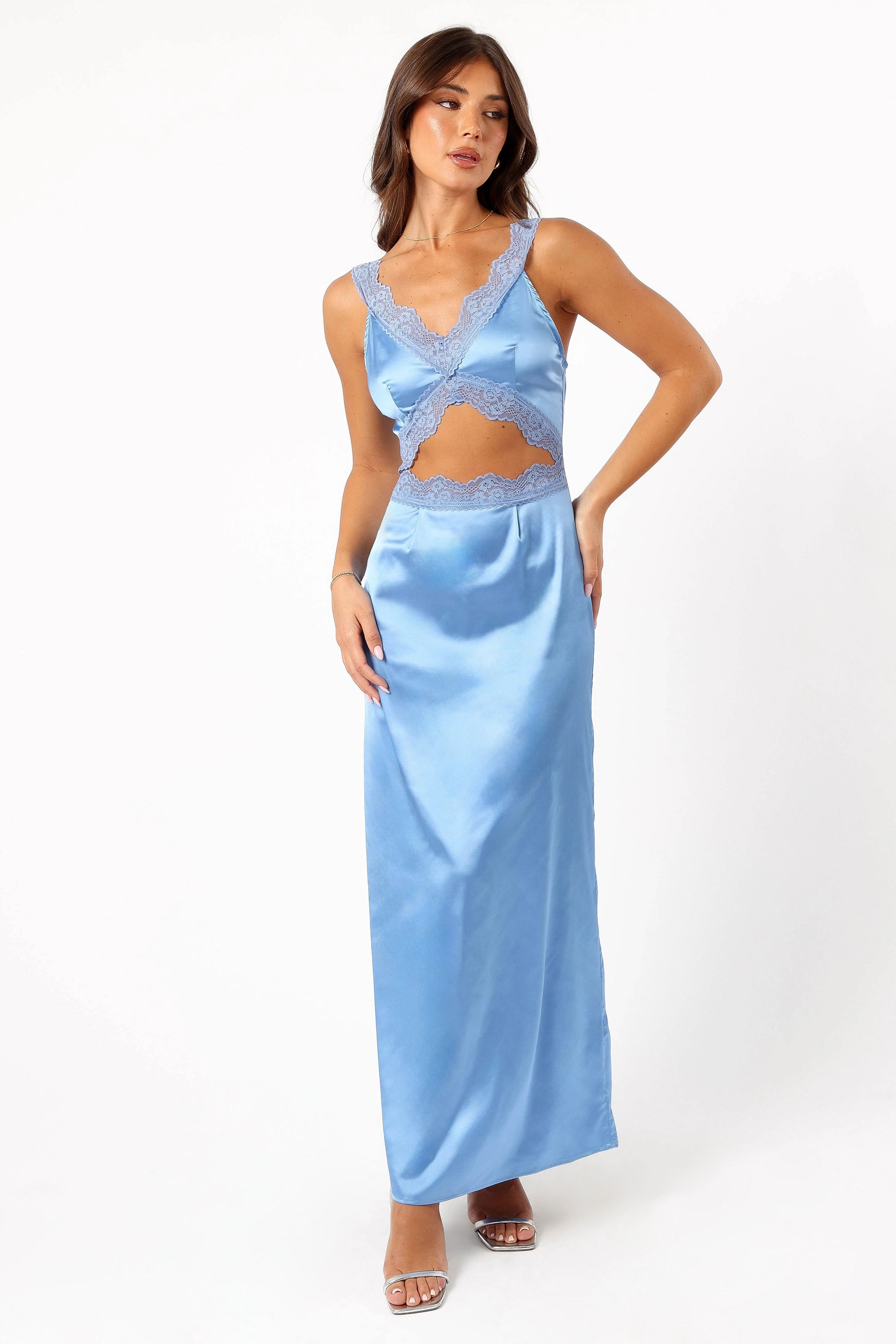 Julianna Maxi Dress - Periwinkle Blue