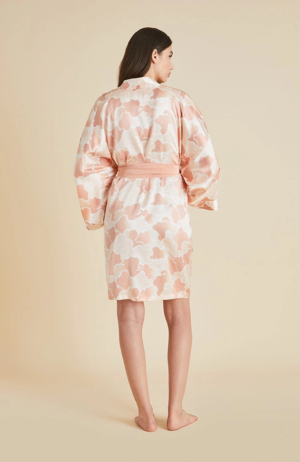 Mimi Icarus Silk Kimono Robe
