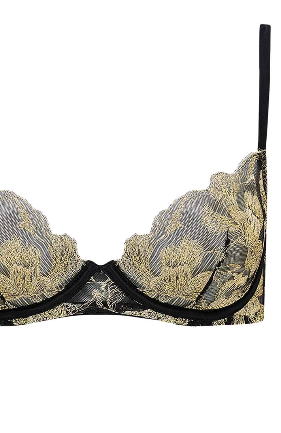 Oriana Plunge Bra and Brazilian Knicker Set
