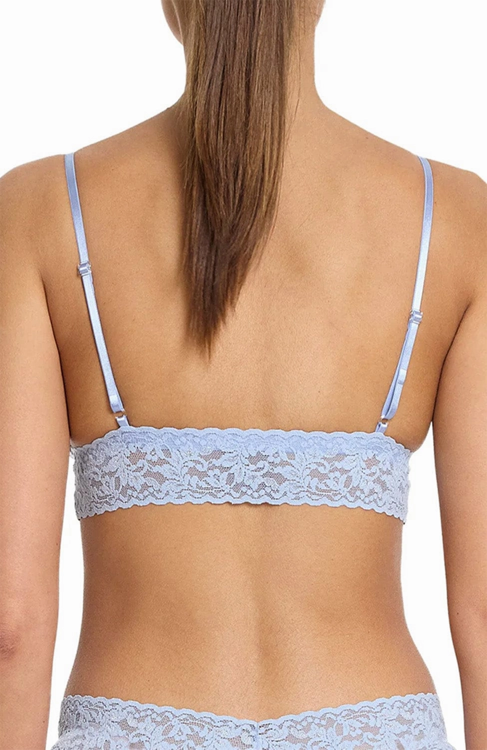 Signature Lace Padded Triangle Bralette and Low Rise Thong Set