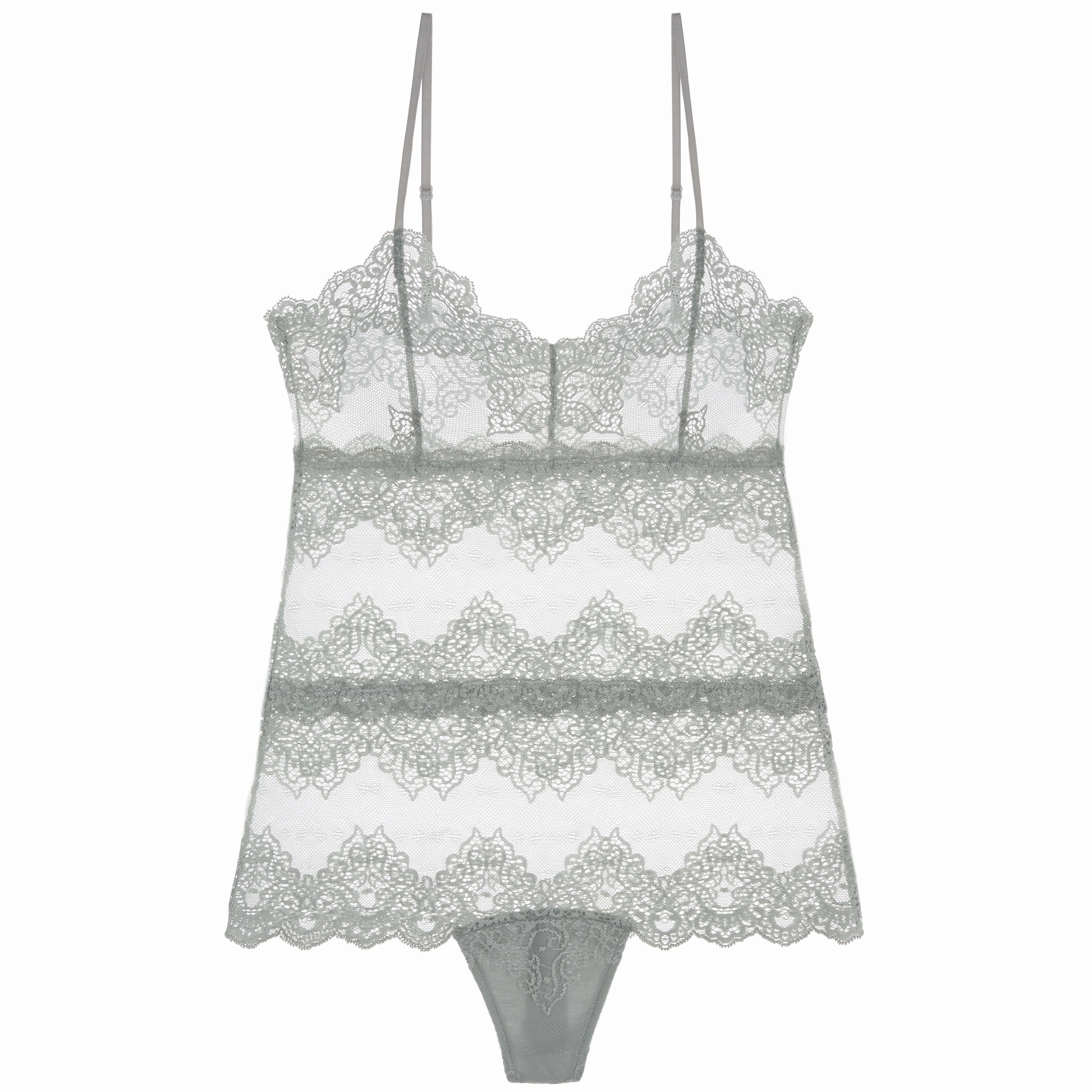 So Fine with Lace Cheeky Bodysuit