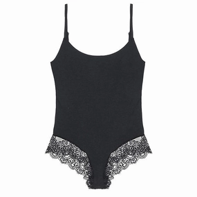 So Fine with Lace Low Back Bodysuit